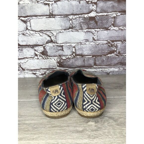 PATARA Chiang Mai Seeker MultiColor Fabric Slip On Loafers Sneakers Men 41EU/8M - Picture 4 of 16